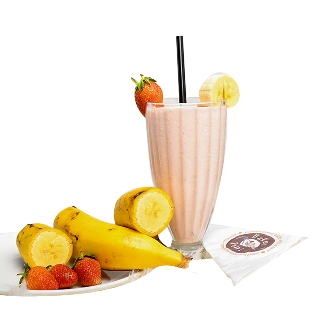 Strawberry Banana Fruit Smoothie Bakers Point 8408